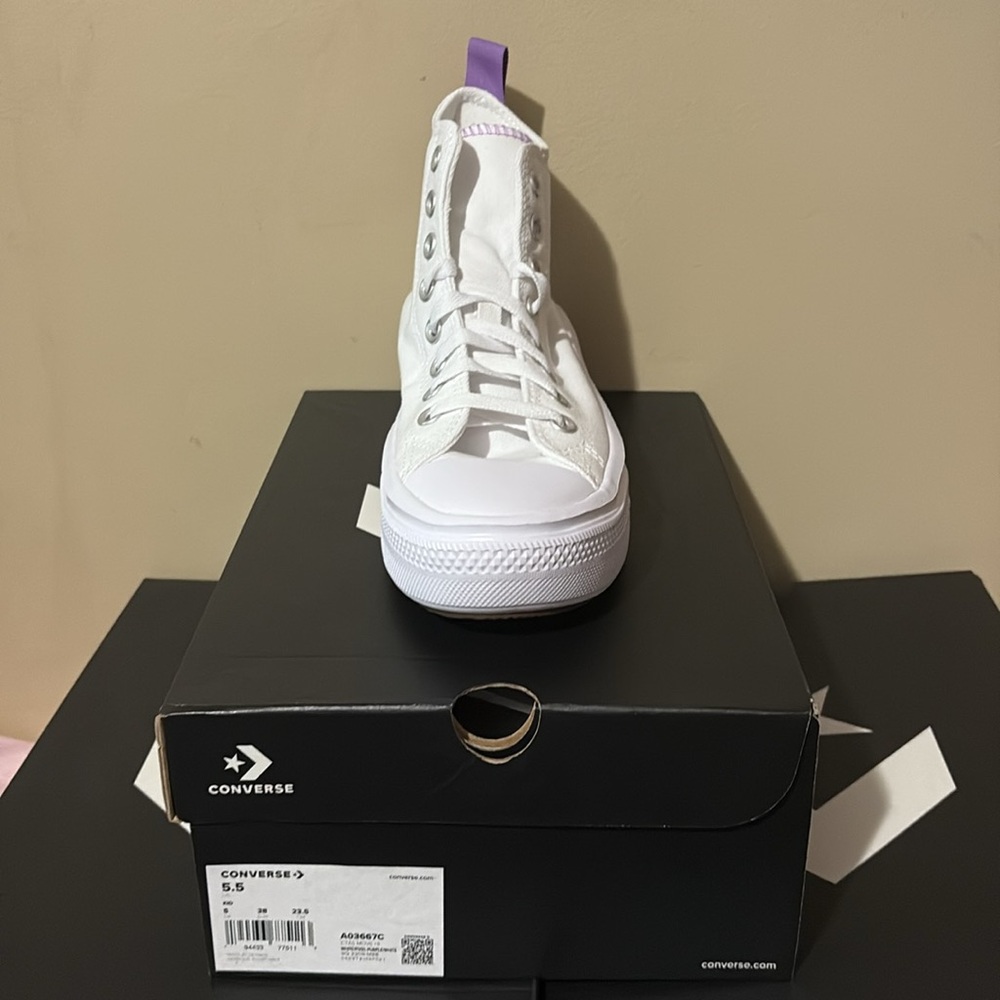 Sale! ! Converse all Star move platform women’s Black or white High-Top Sneakers